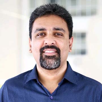 Portrait of Ravi Krishnaswamy