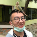 a man smiling for the camera