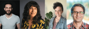 Composite image of Godin, Perez, Krupin, and Jafry.